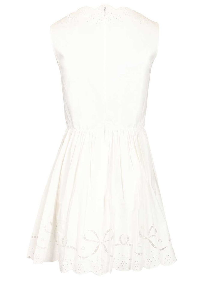 White Mini Dress Cotton
