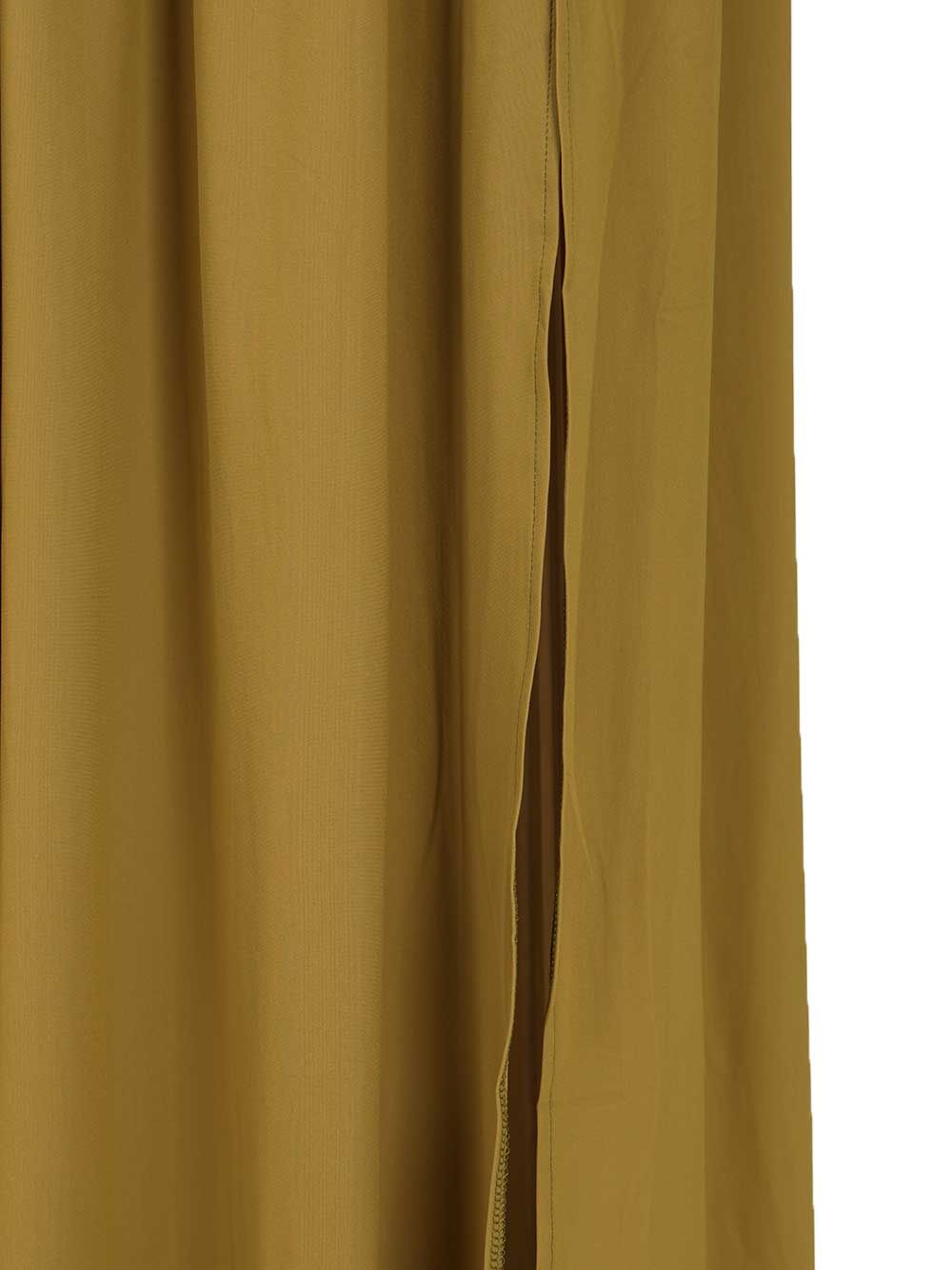 Tayla Draped Maxi Skirt Green Jersey Polyamide Elastan