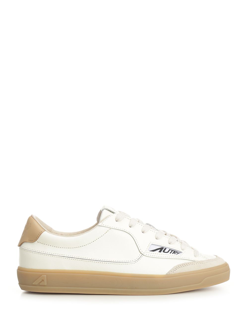 Windscape Low-Top Sneaker White Cow Leather + Nylon