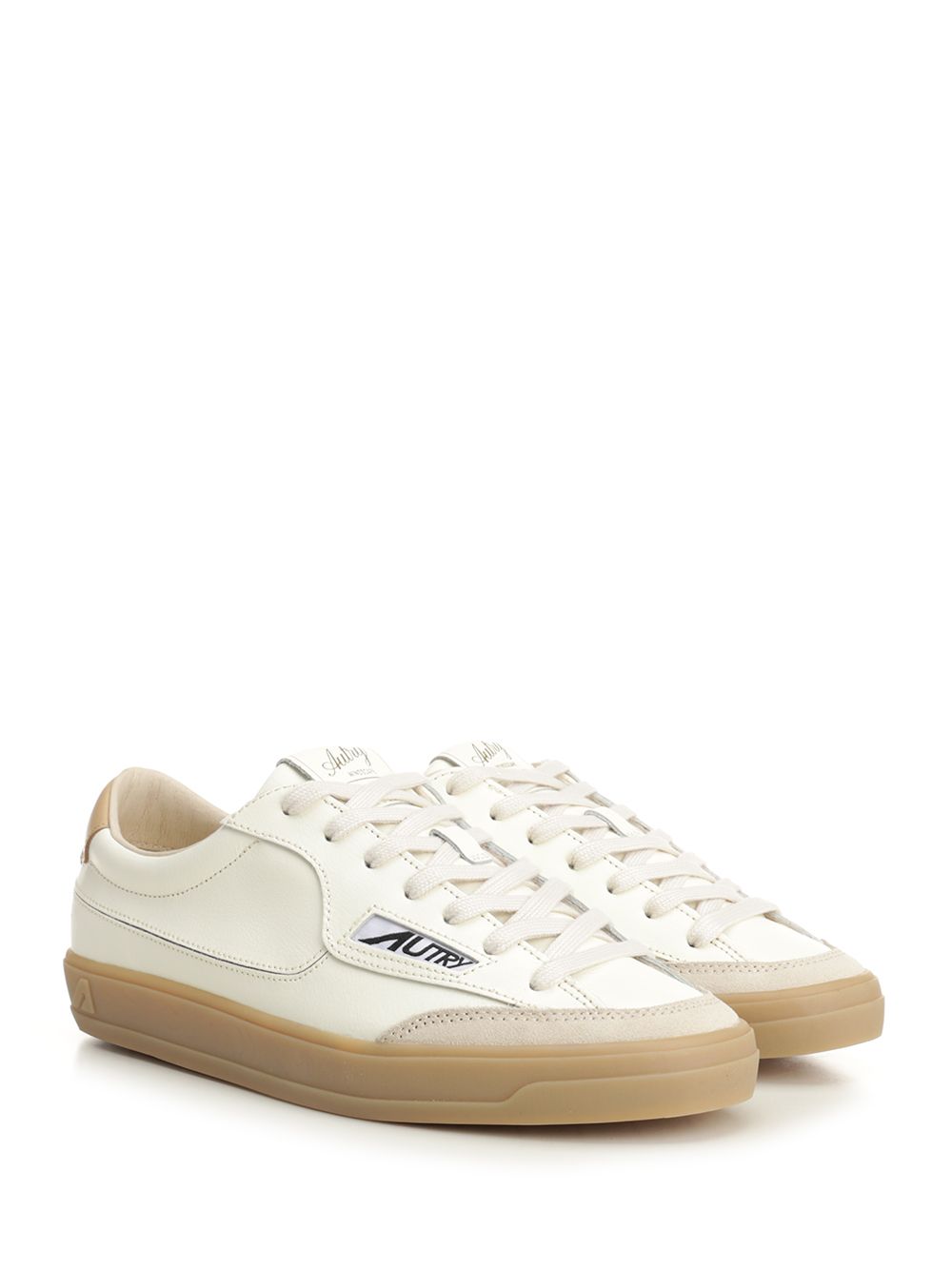 Windscape Low-Top Sneaker White Cow Leather + Nylon