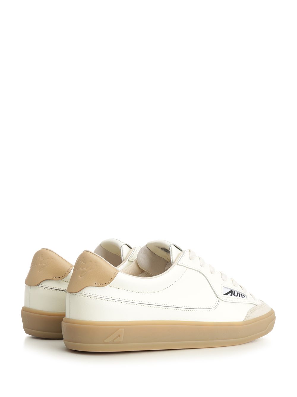 Windscape Low-Top Sneaker White Cow Leather + Nylon