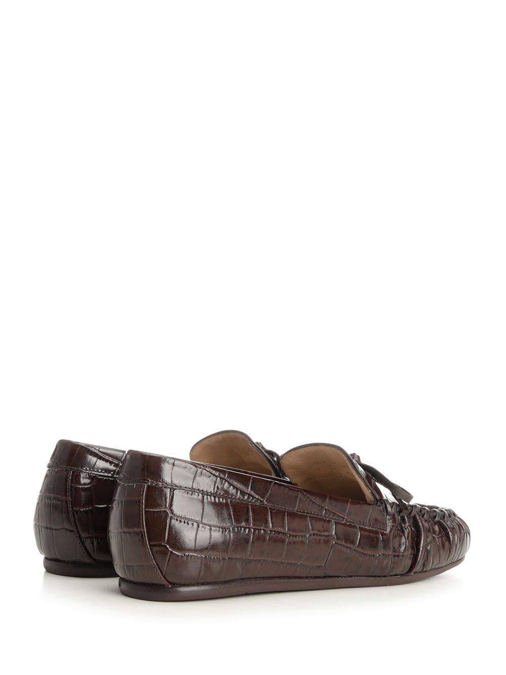 Britt Bow Moccasin Brown Scarpe Basse