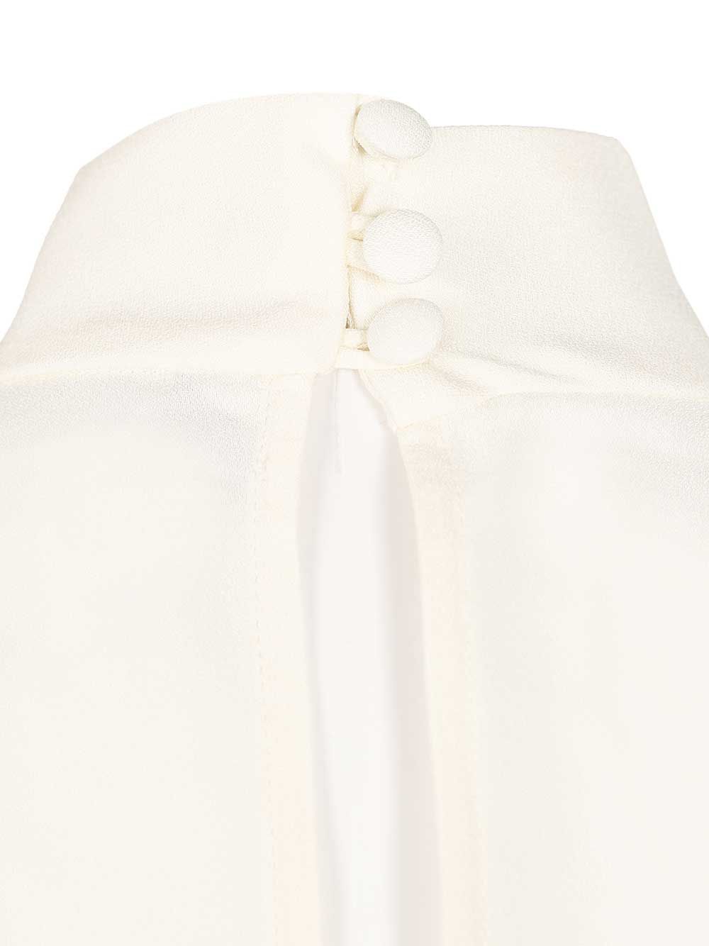 Bacall Mini Dress White Acetate Viscose