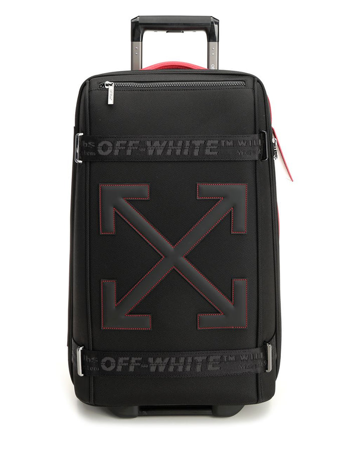 Cabin Trolley Arrow Black Polyamide Travel Bags