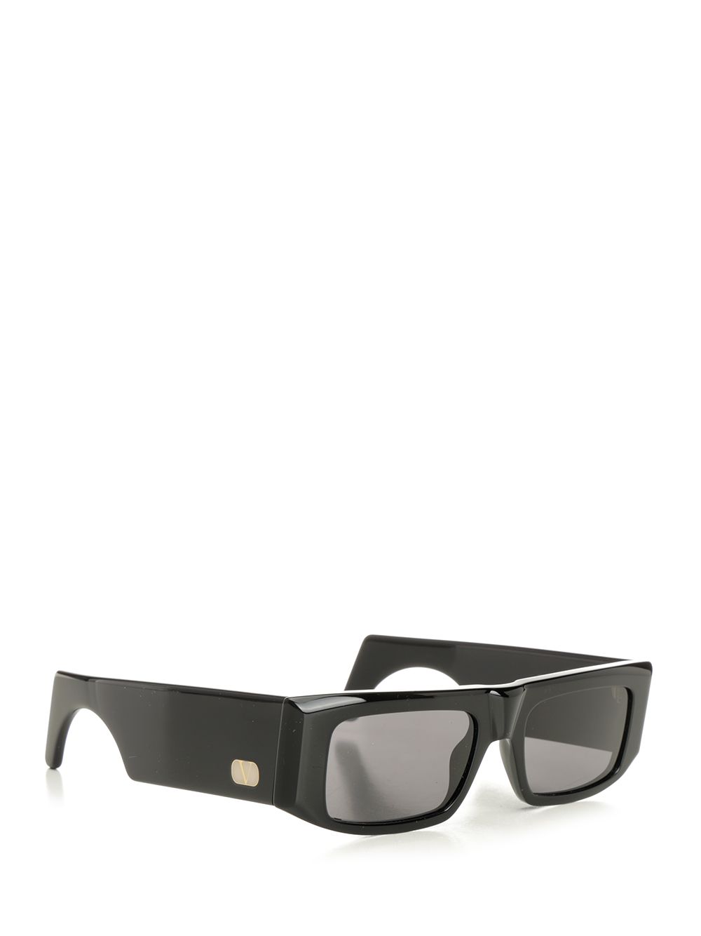 Rectangular Acetate Glasses Black Bio Nylon