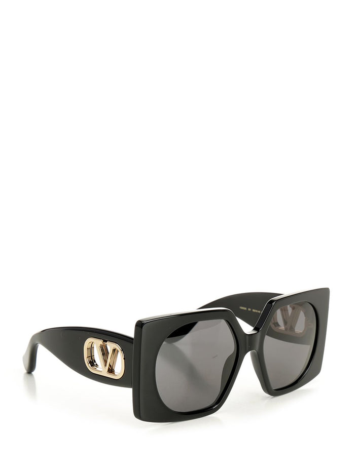 Square Sunglasses Black Bio Nylon Glasses