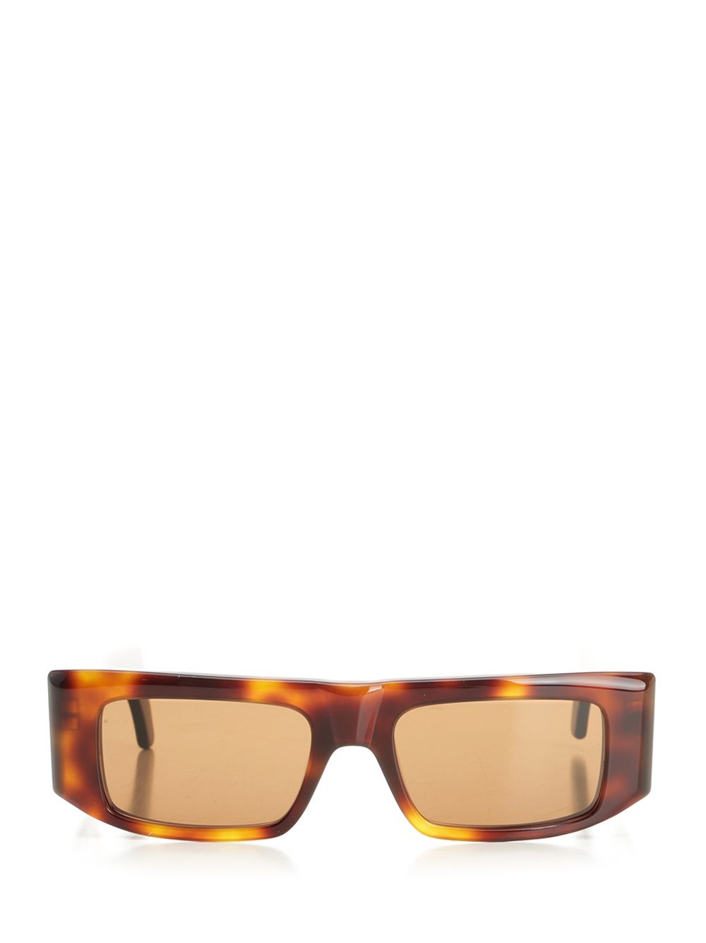 Rectangular Acetate Glasses Brown Bio Nylon