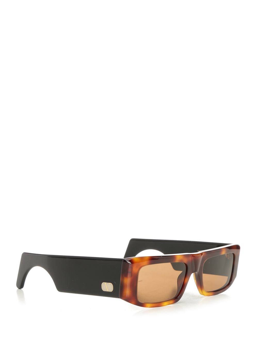 Rectangular Acetate Glasses Brown Bio Nylon