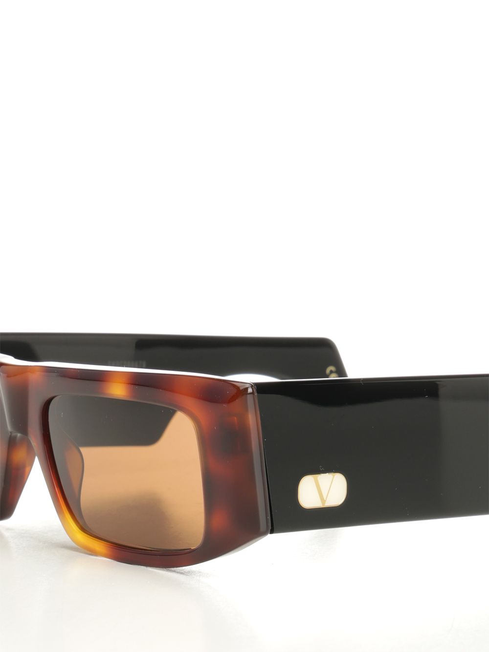 Rectangular Acetate Glasses Brown Bio Nylon