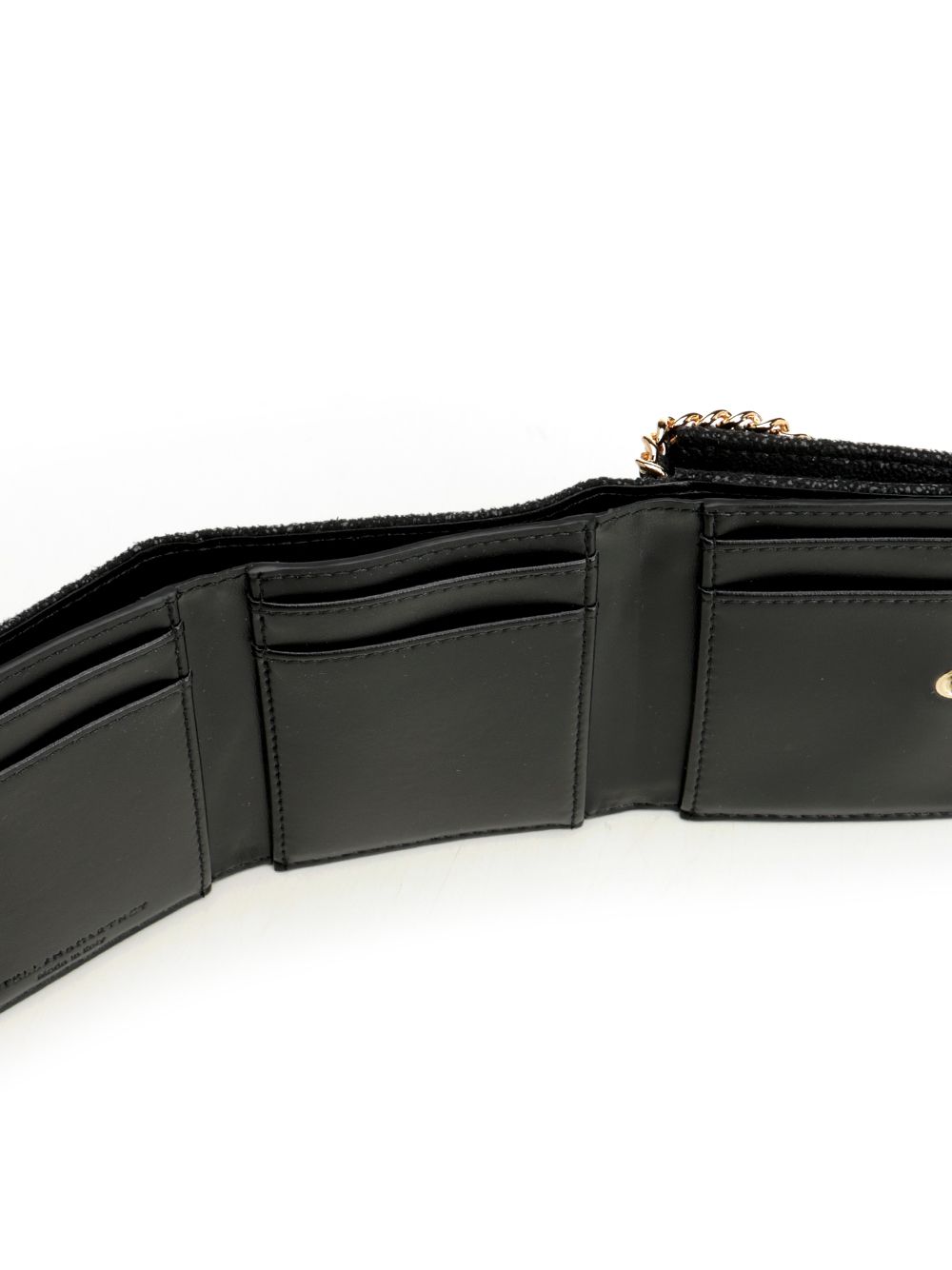 Falabella Trifold Wallet Black F: Polyester