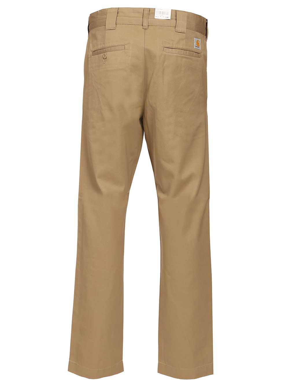 Master Trousers Brown Polyester