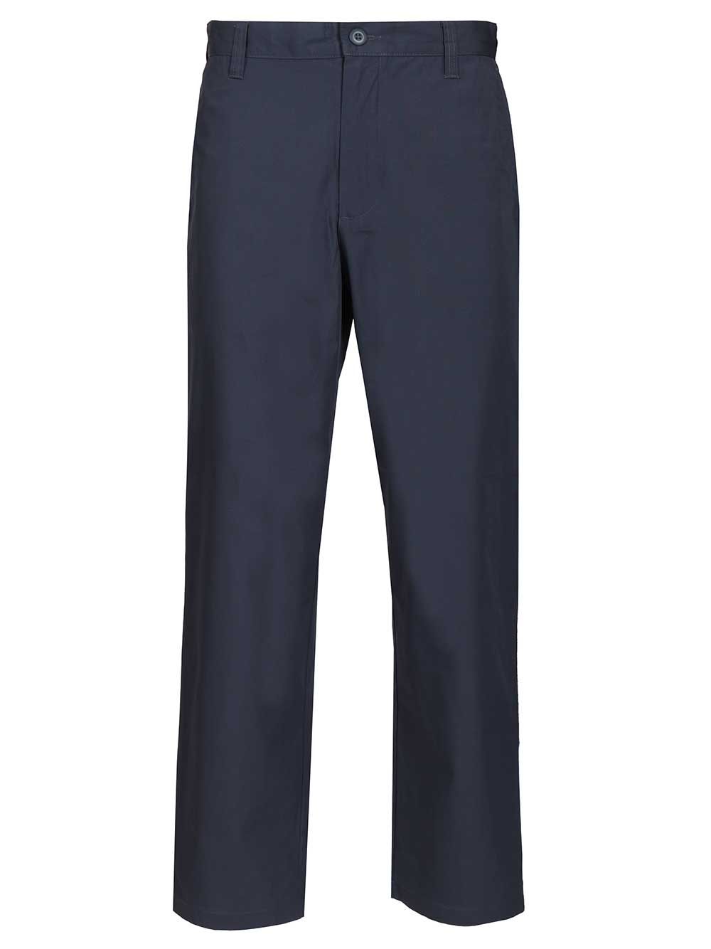 Calder Trousers Blue Polyester