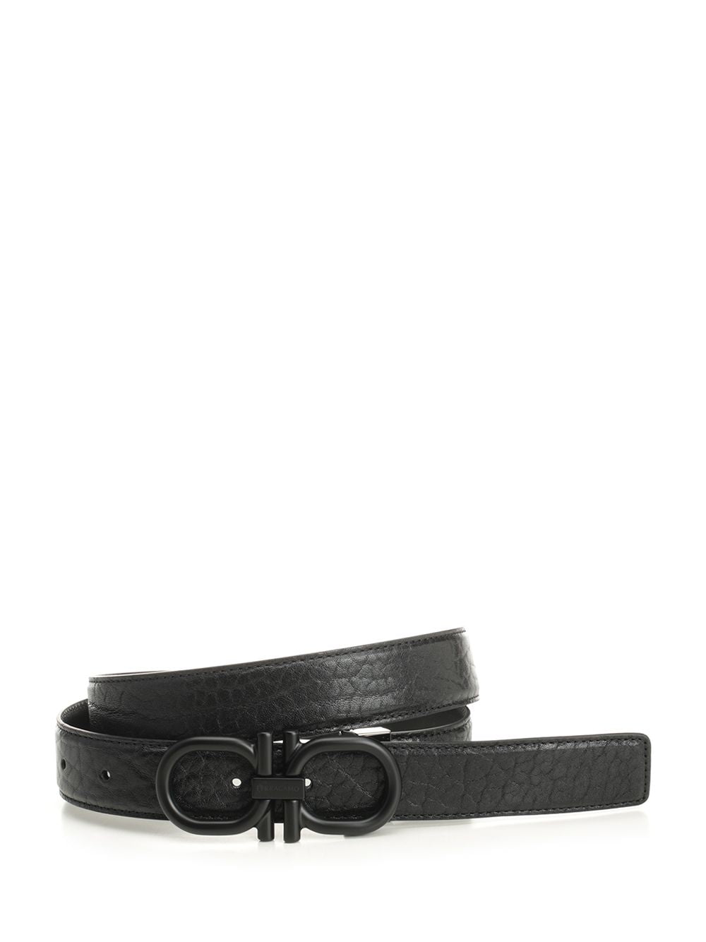 Reversible And Adjustable Belt Black Calf