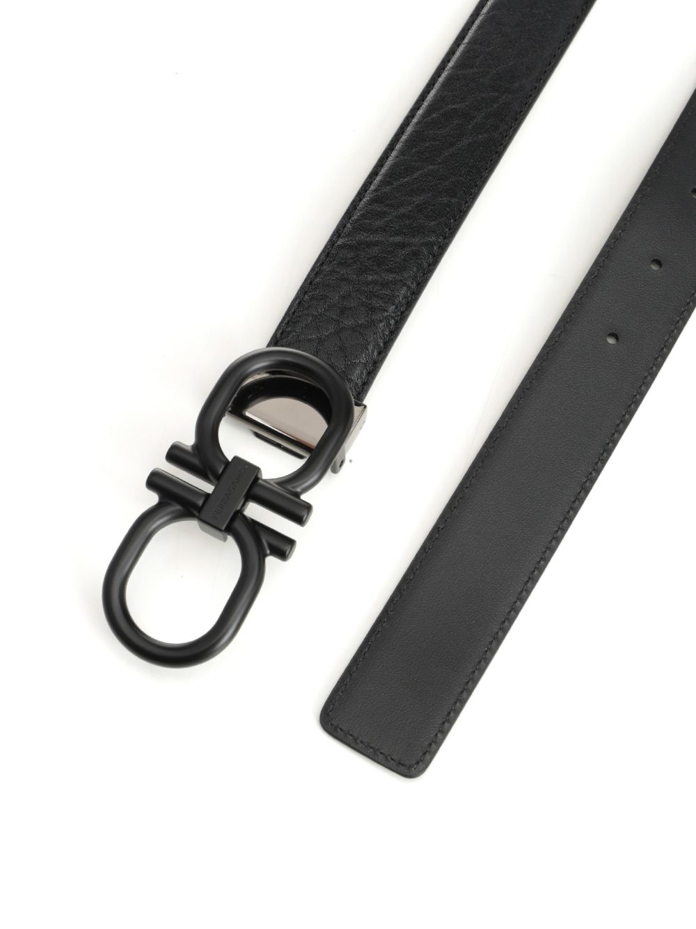 Reversible And Adjustable Belt Black Calf