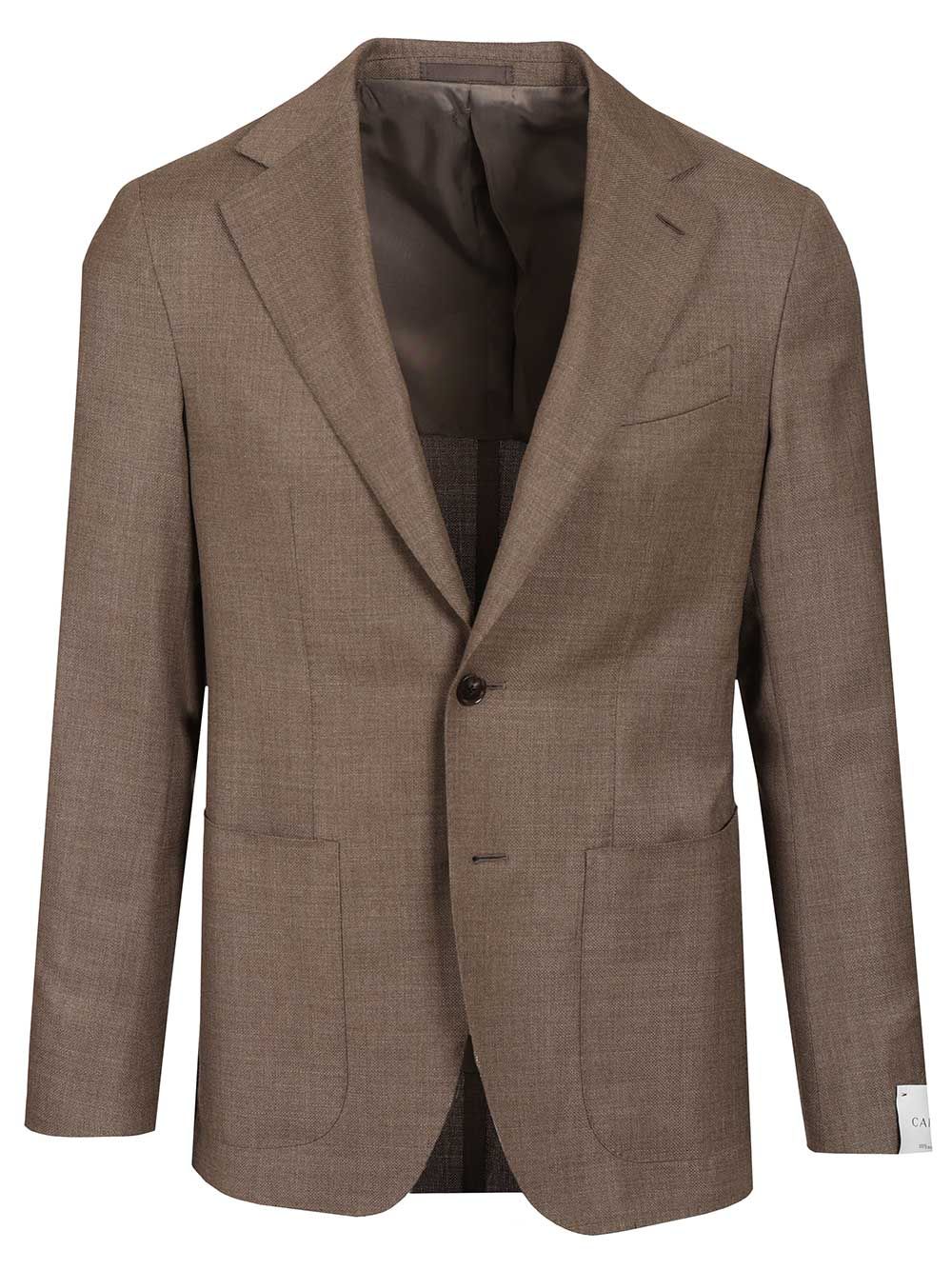 Aida Blazer Brown Wool Jacket
