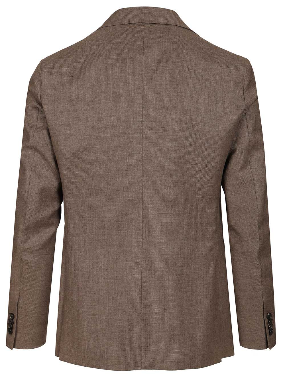 Aida Blazer Brown Wool Jacket