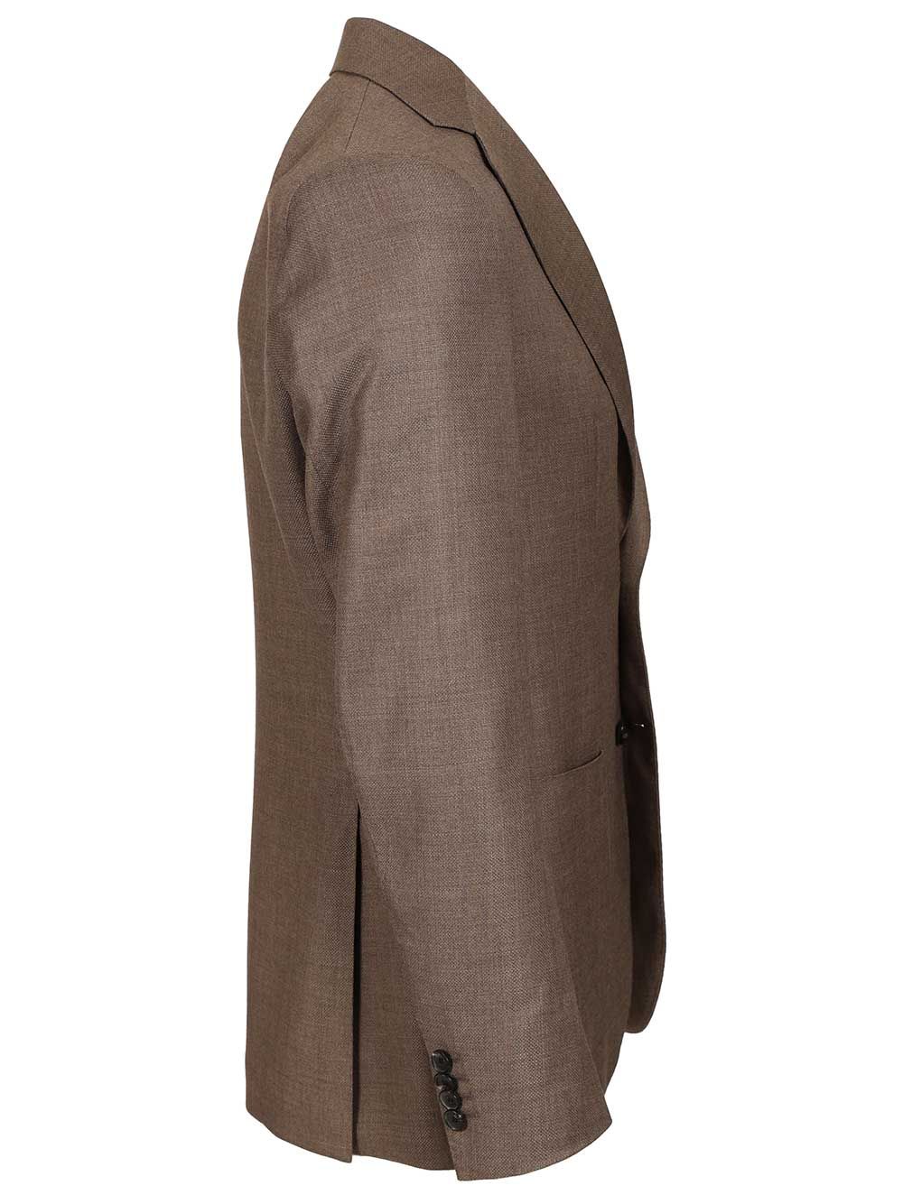 Aida Blazer Brown Wool Jacket
