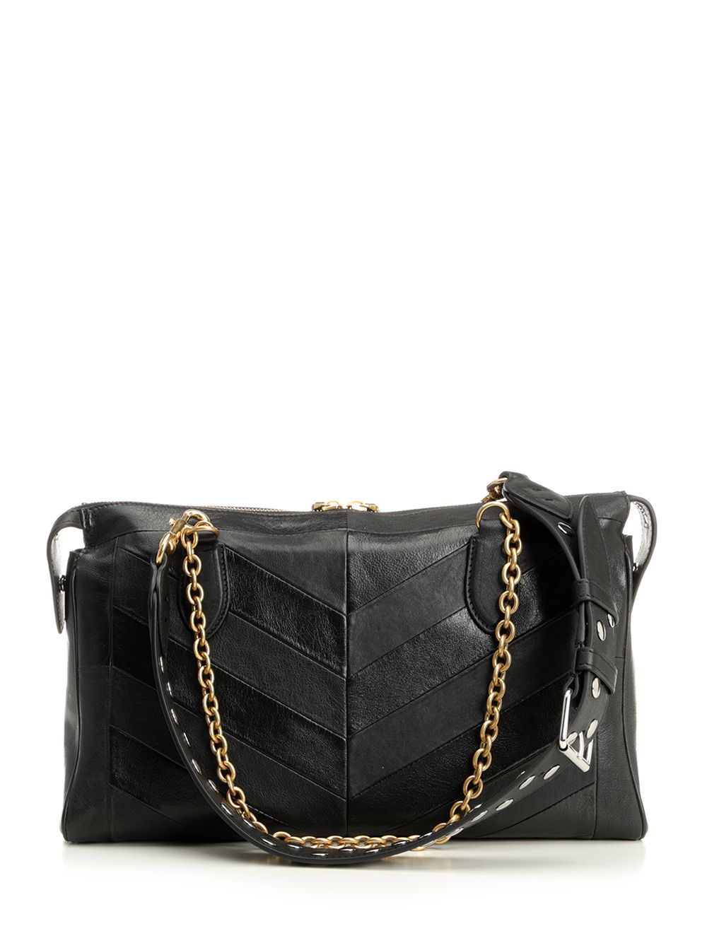 Medium Panthea Bag Black Outer: Lambskin Crossbody