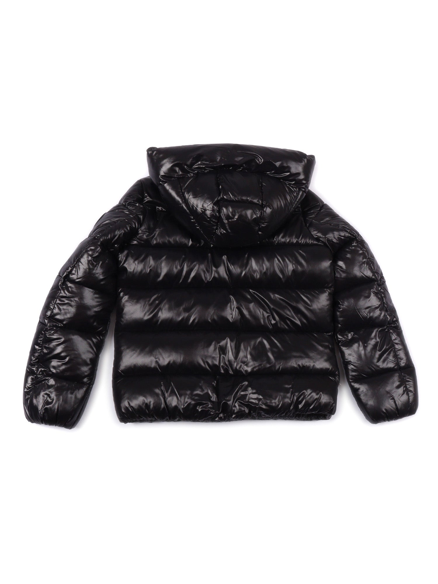Ulya Hooded Jacket Black Short Puffer