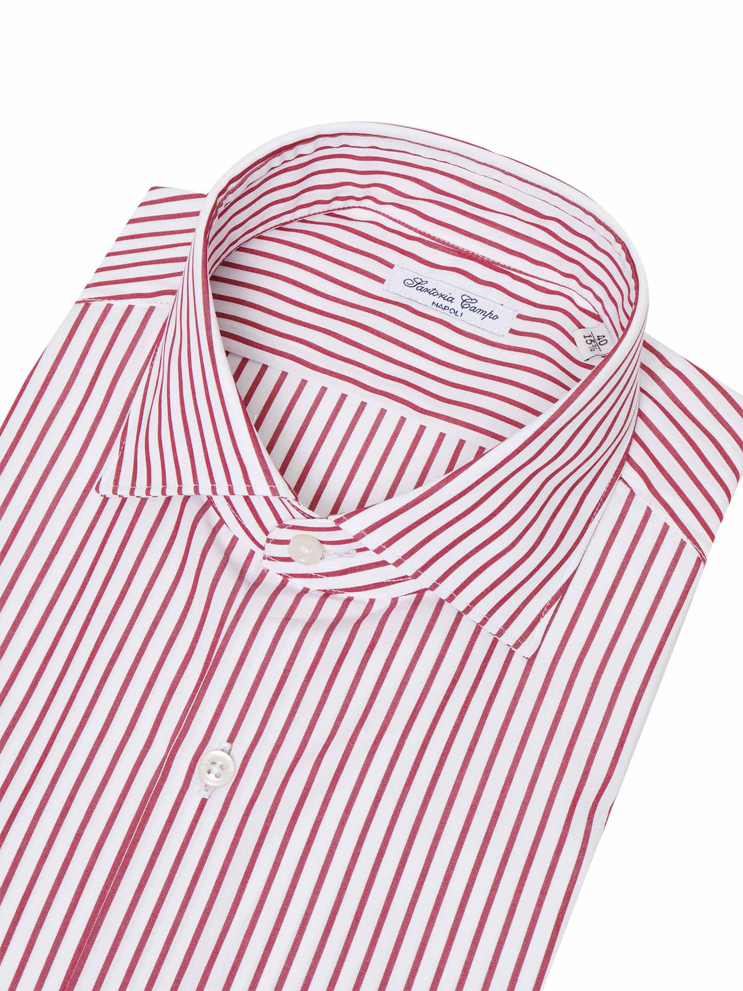 Classic shirt Red Cotton Camicia Classica