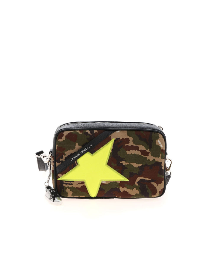 Golden Goose Star Bag Camuflage Leather Shoulder