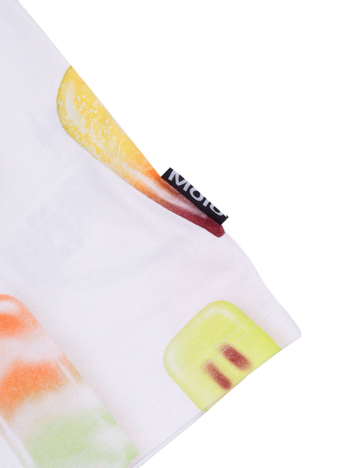 Riley T-Shirts Short Sleeves White Cotton Organic Long T-shirt