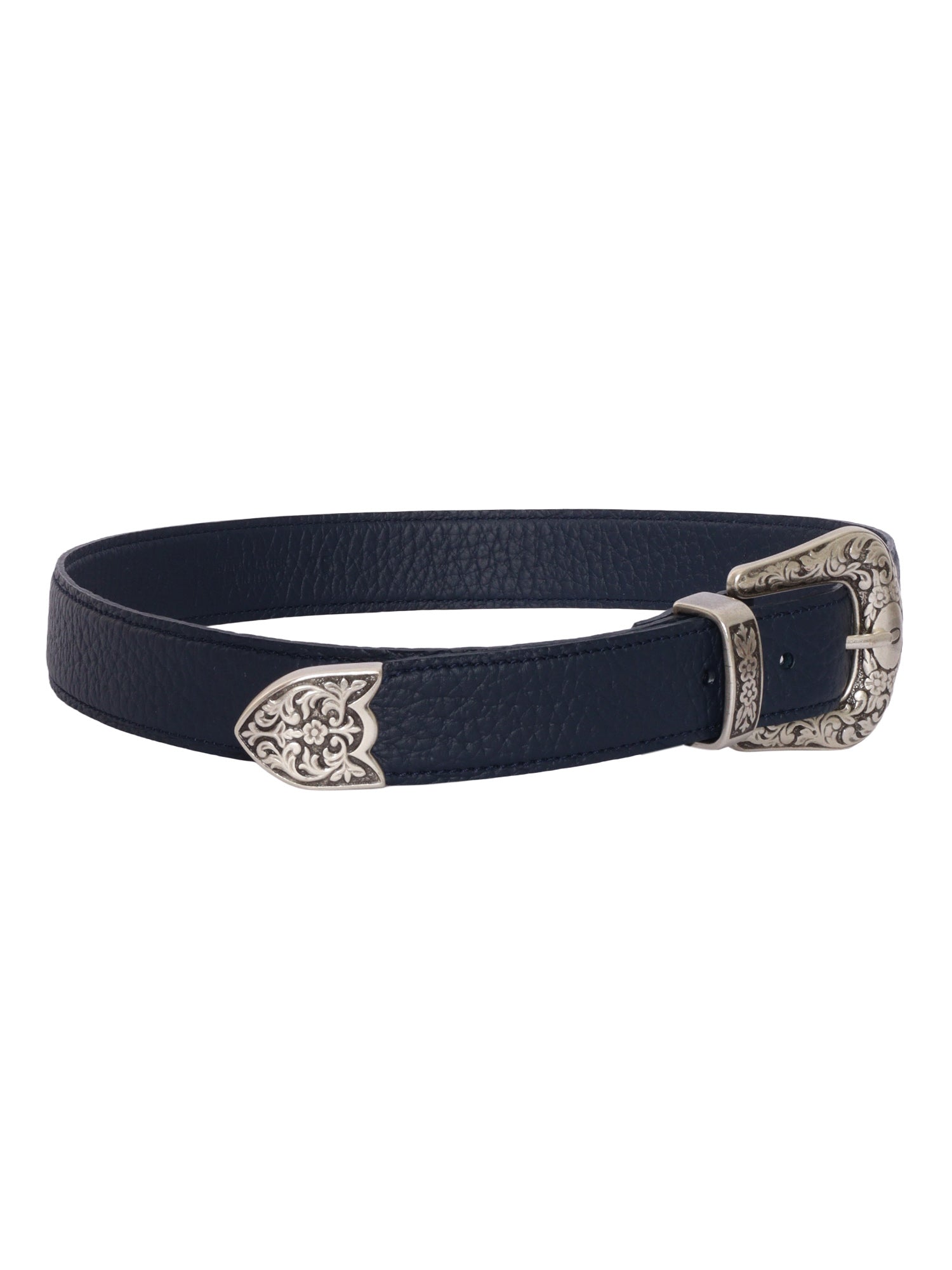 BELT Blue Calf Leather