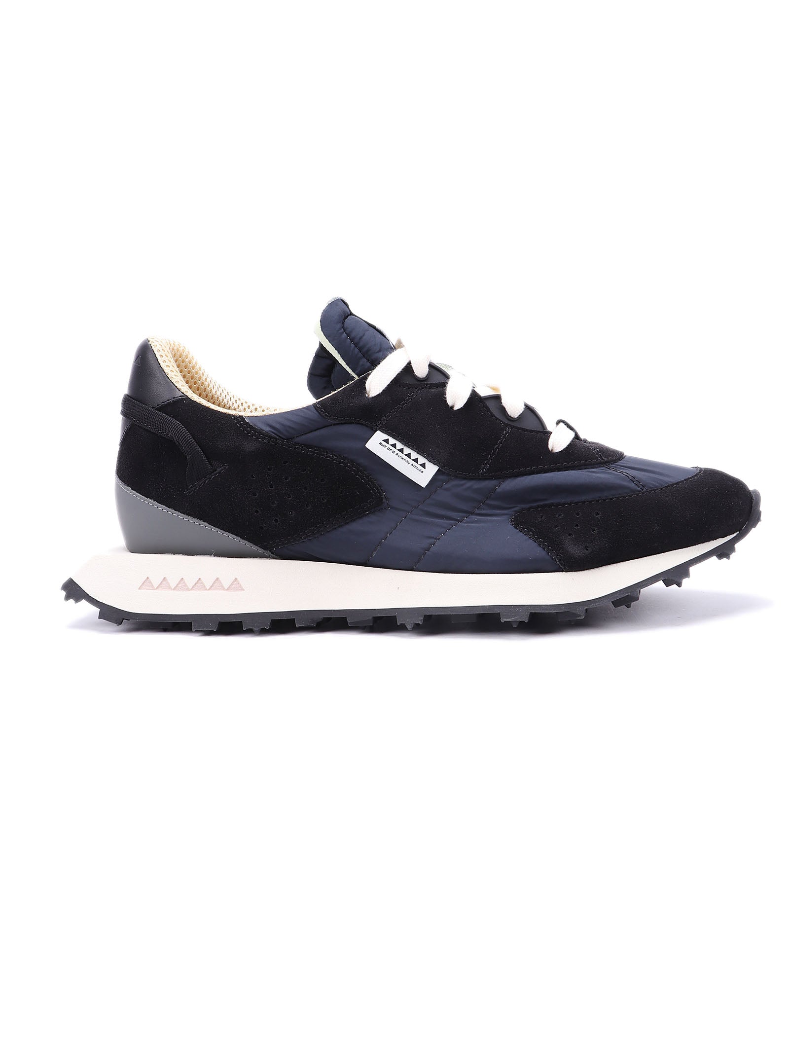 Hash Off Black Calf Leather Shoe