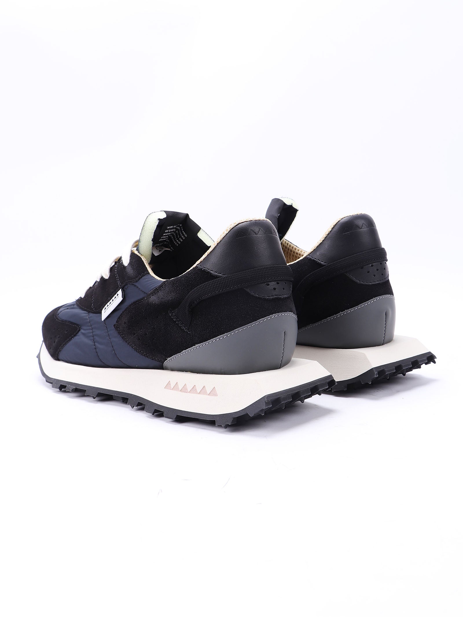 Hash Off Black Calf Leather Shoe
