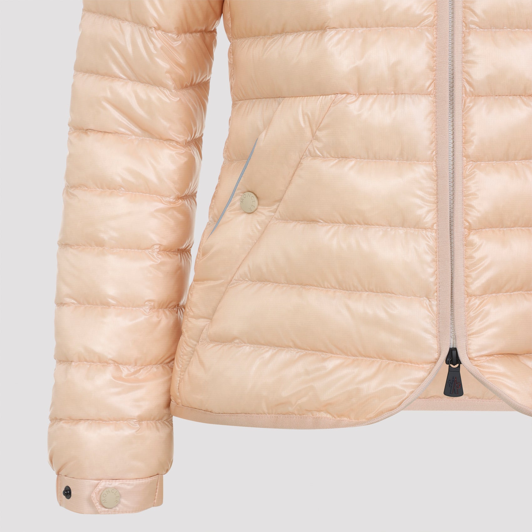 Karuras Jacket Pink & Purple Polyamide Down Feather Wintercoat