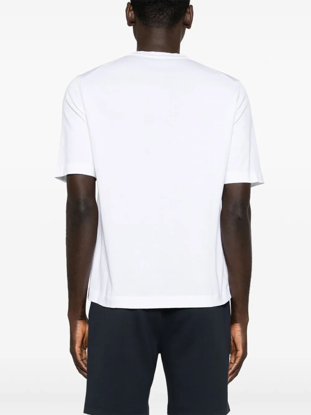 Combe White Cotton Tshirt