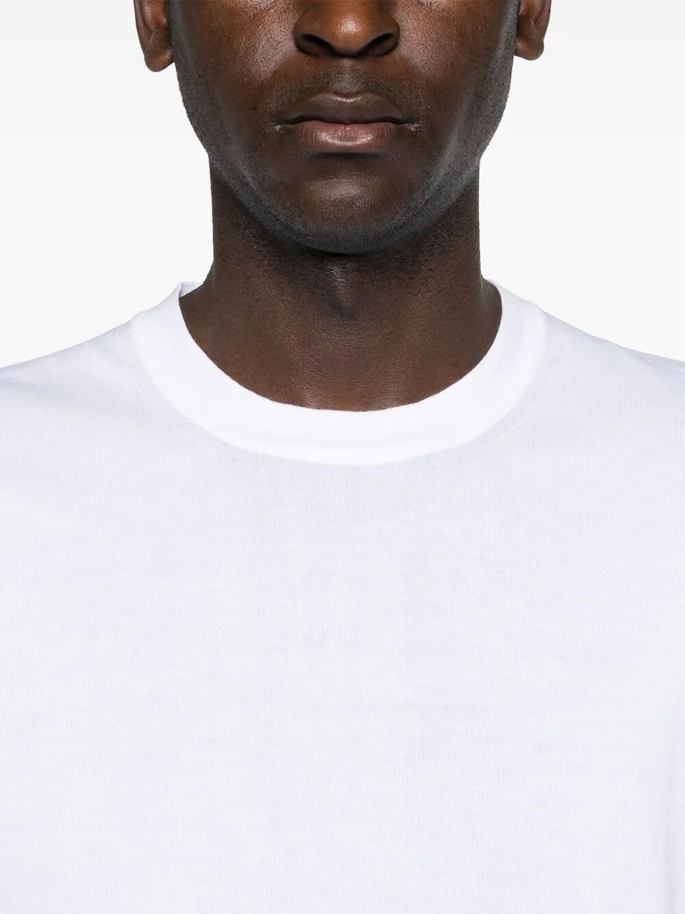 Combe White Cotton Tshirt