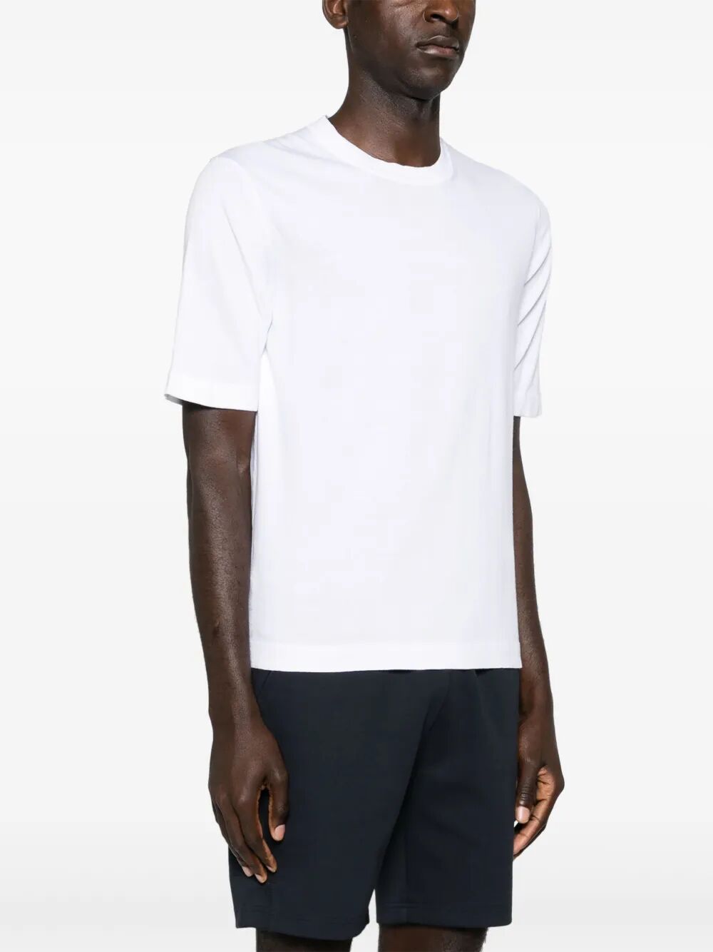 Combe White Cotton Tshirt