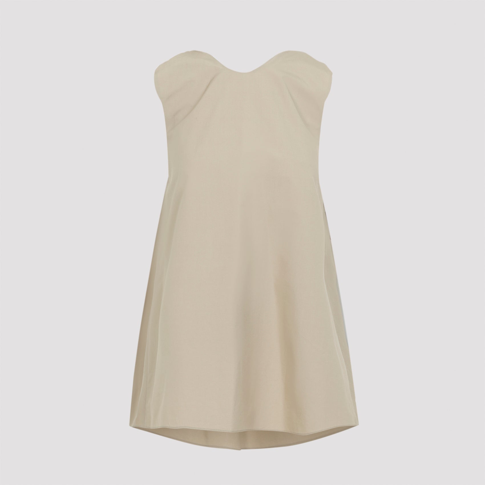 Draped Back Top Nude & Neutrals Cotton