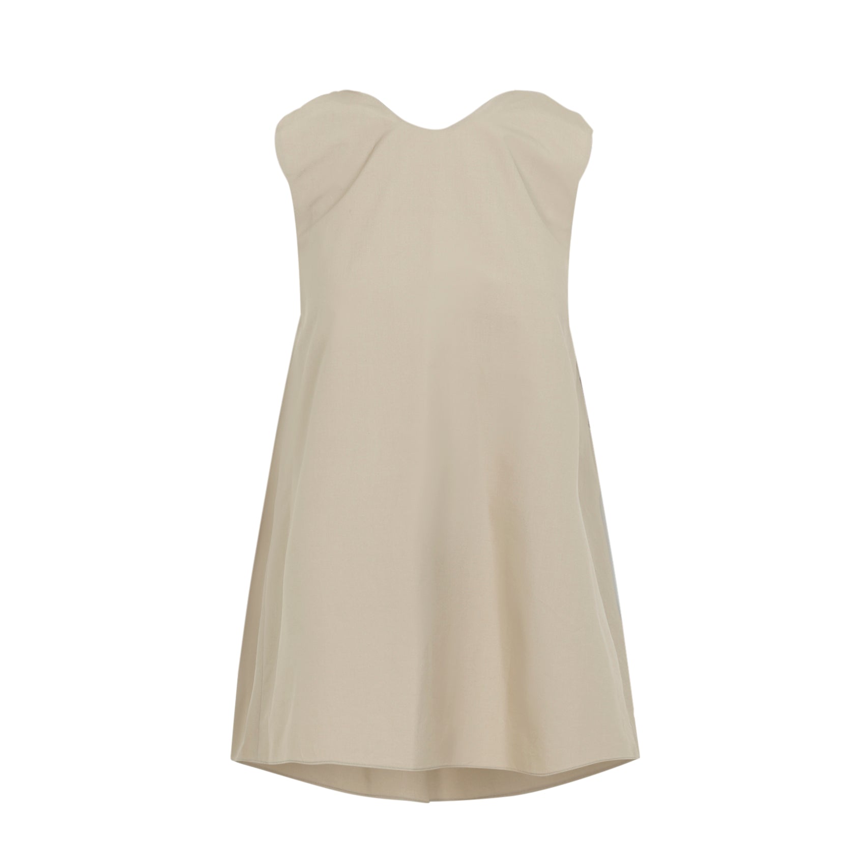 Draped Back Top Nude & Neutrals Cotton