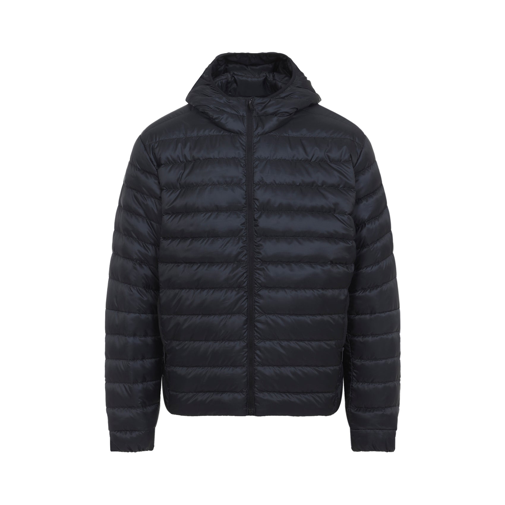 Stratus Hoody Jacket Black Polyamide Down Feather