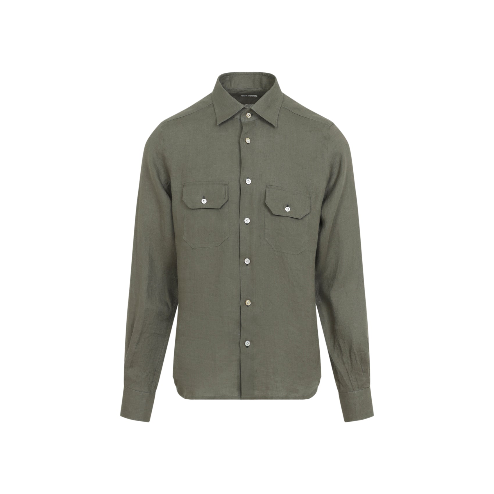 Linen Shirt Green