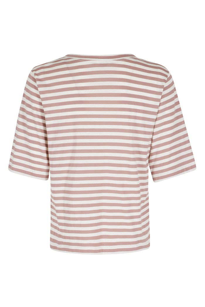 Barchetta Con Fiore Brown Cotone T-shirt