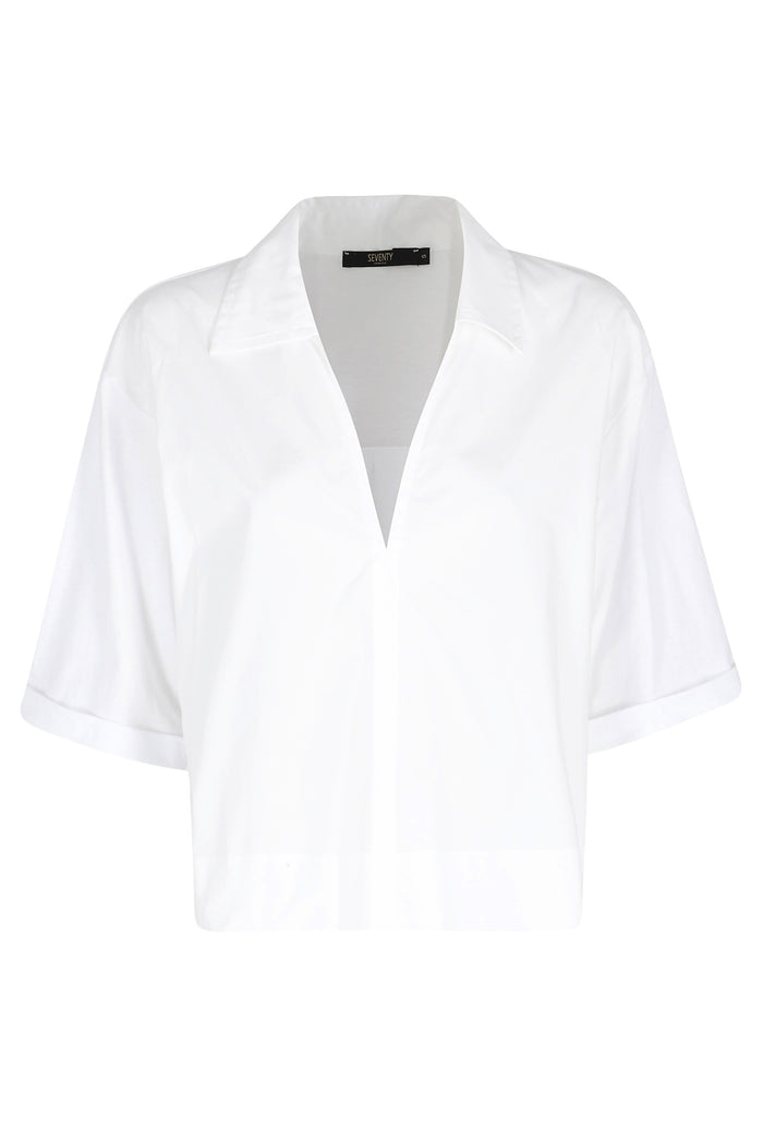 Camicia White Cotone