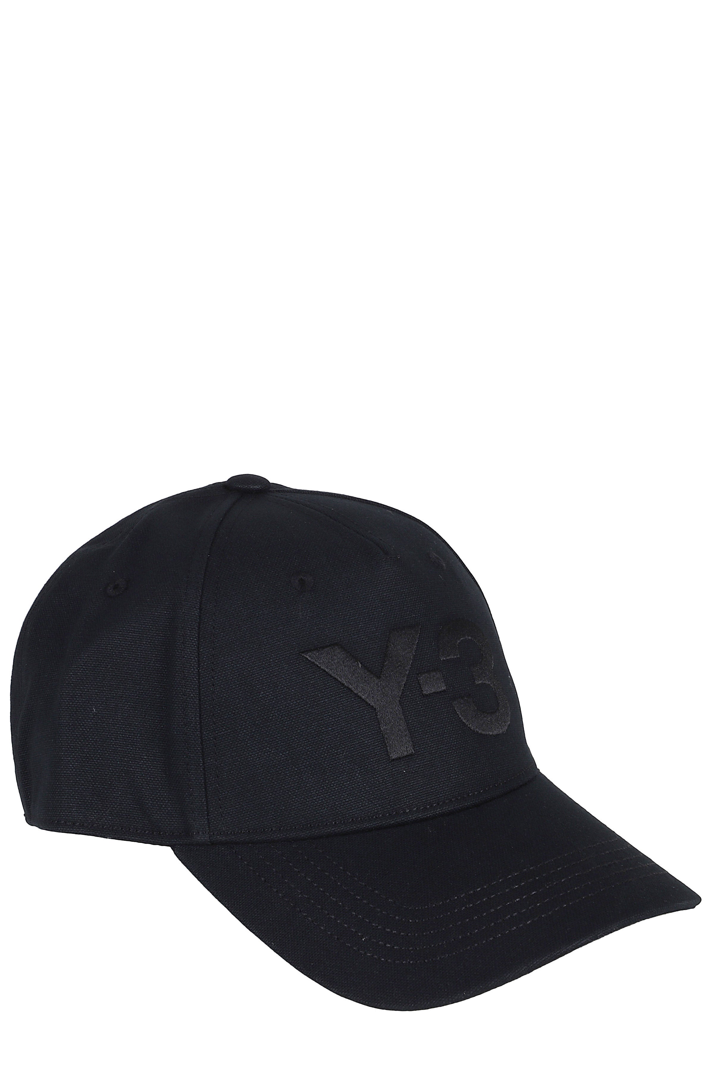 Logo Cap Black Cotone Cappello