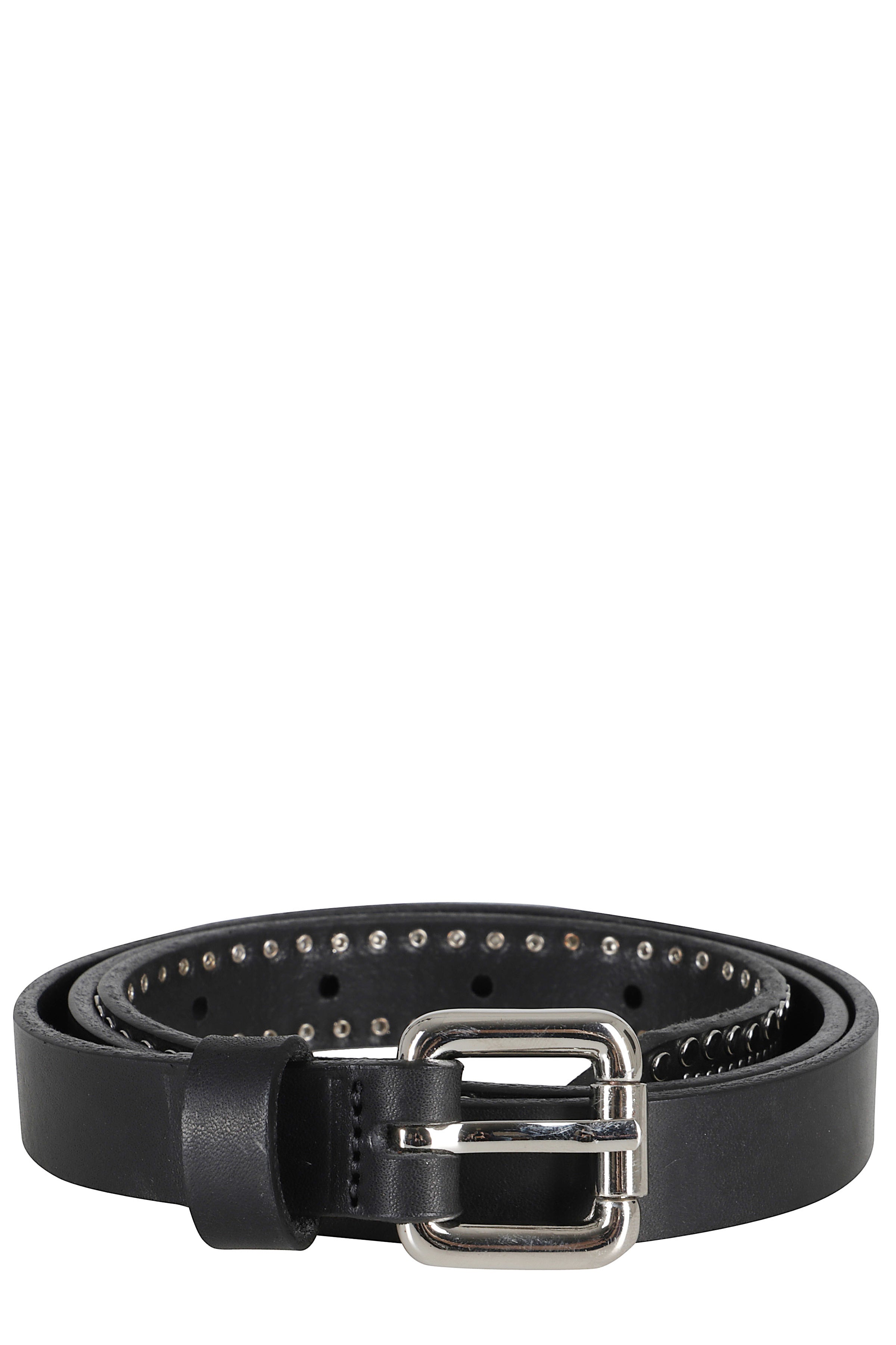 Cintura Rick Black Pelle