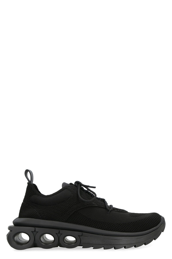 Running Sneakers Nima Black-Anthracite Black/anthracite Calf Trainers