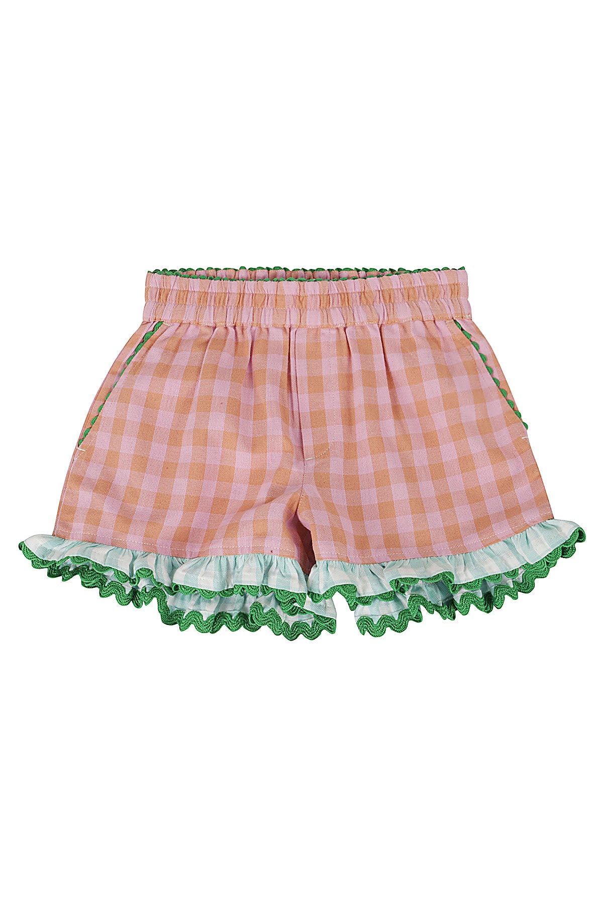 Shorts Pink & Purple Cotton