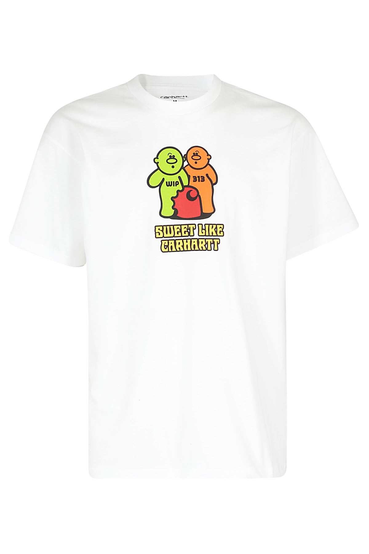 Ss Gummy White Cotone Organico T-shirt