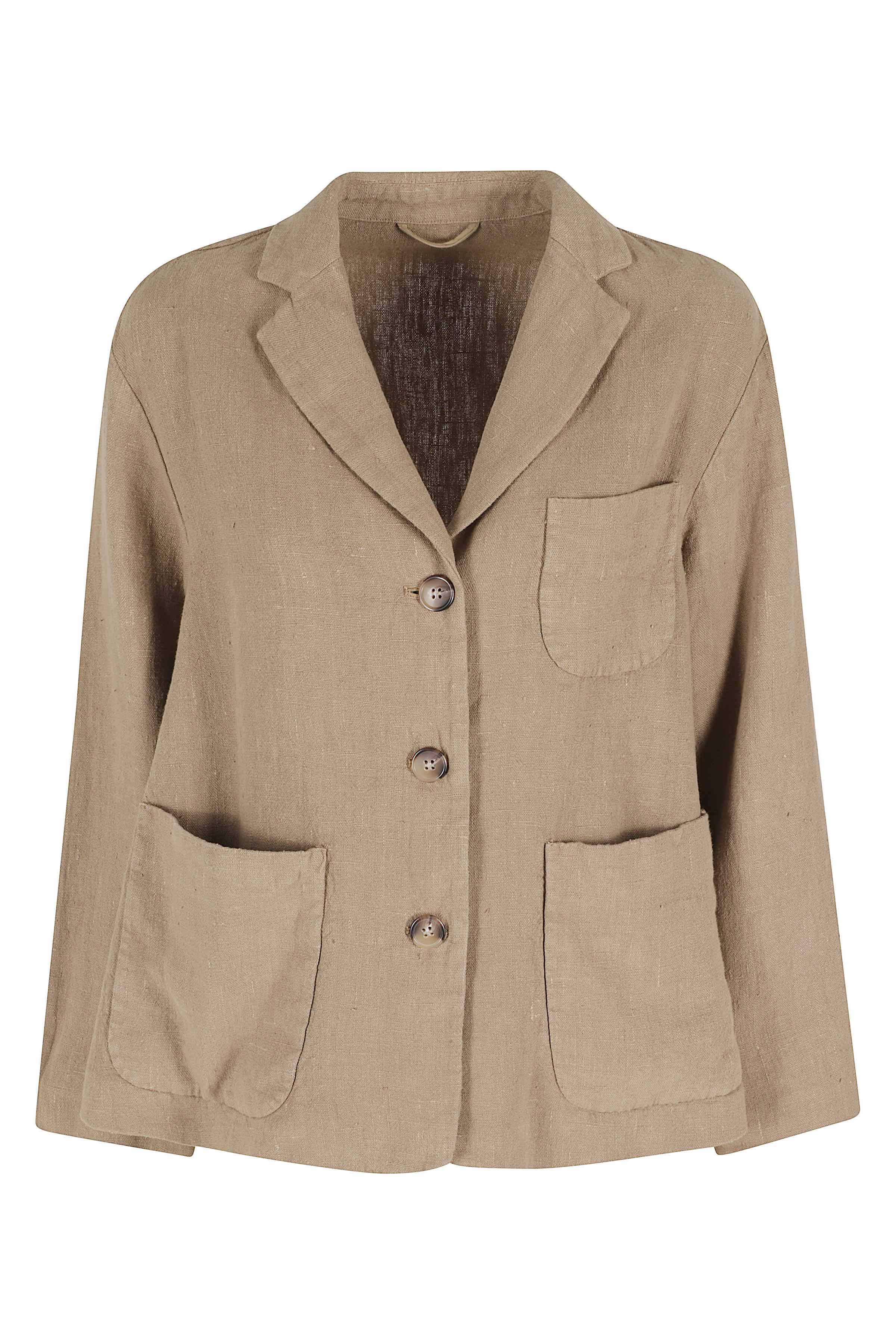 Giacca Petra Nude & Neutrals Lino Fodera: Cotone Blazer