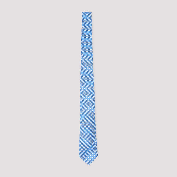 Silk Tie Blue