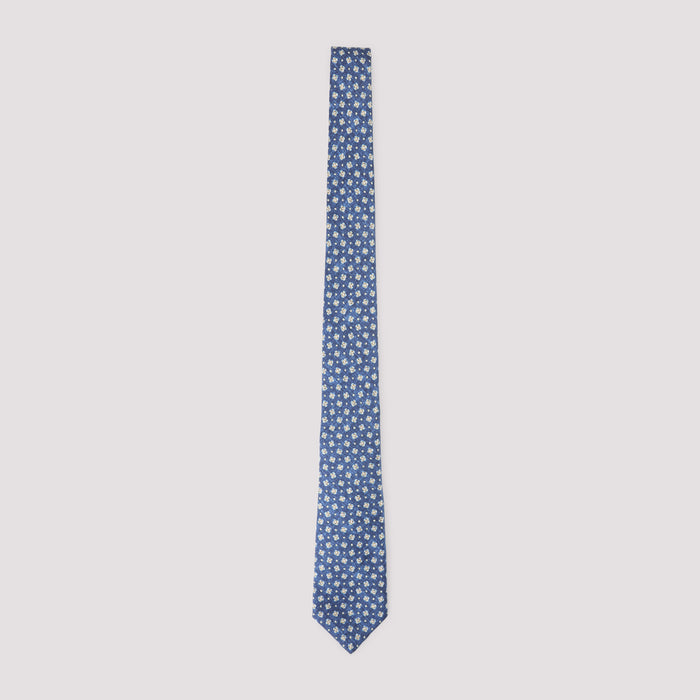 Silk Tie Blue