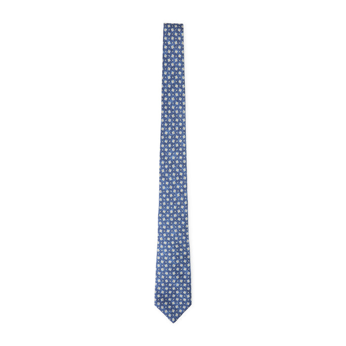Silk Tie Blue