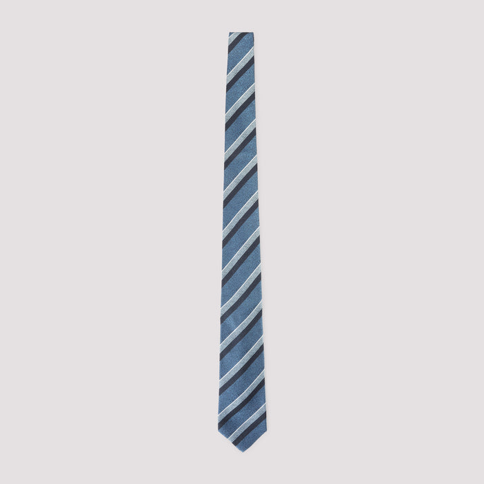 Silk Tie Blue
