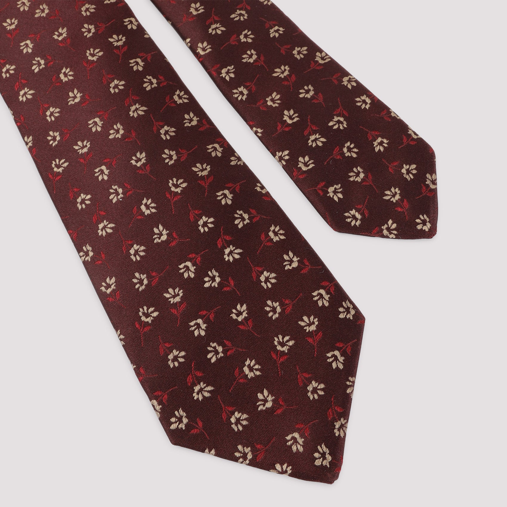 Silk Tie Red